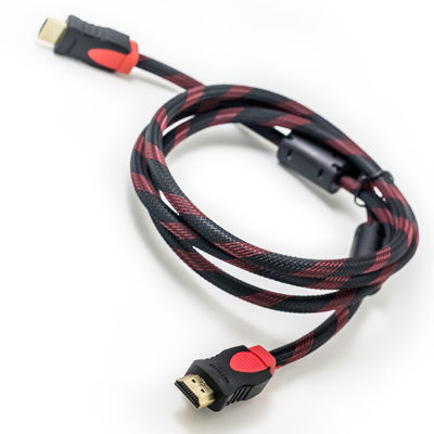 Dostosowany kabel HDMI o długości 3 m 4k High Speed ​​HDMI, pokryty miedzią, stalowy przewodnik