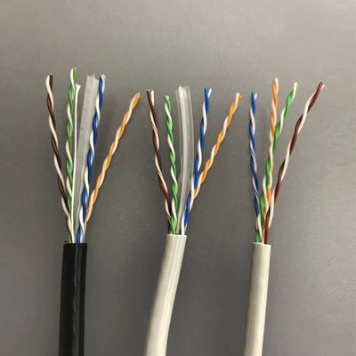 Kurtka z PVC Kabel Ethernet Lan 250 MHz CCA UTP Kabel sieciowy Cat6