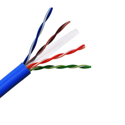 Sieciowa izolacja HDPE Kabel sieciowy Cat6 nieekranowana skrętka