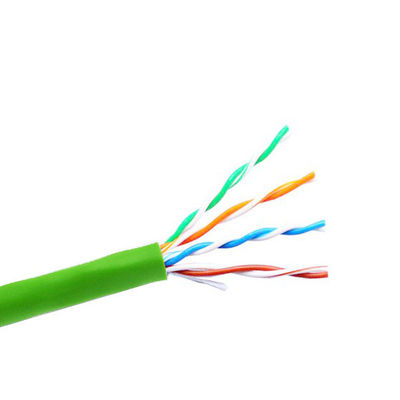 Goły kabel miedziany o długości 1000 stóp Cat 5e Ethernet Szybkość transmisji 100 Mb / s