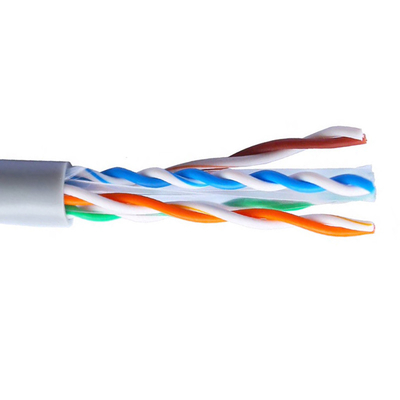 UTP 0.55mm CCA 23AWG HDPE Nieekranowany kabel sieciowy Cat6 High Speed ​​​​Lan