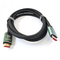 Kabel HDMI 60 Hz High Speed ​​18 gb / s Pozłacany przewód wideo z Ethernetem