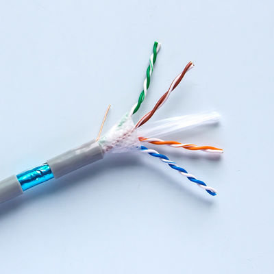 Wewnętrzny kabel Ethernet LAN 305 m FTP Cat6 ATM 155 Mb / s