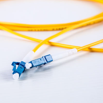 UPC Polski 3-metrowy żółty kabel światłowodowy jednomodowe zworki światłowodowe
