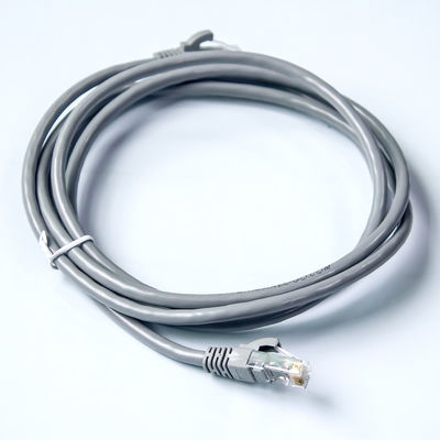 0,16 mm szary kabel połączeniowy Ethernet Cat6 o długości 3 m, średnica zewnętrzna 6,00 mm