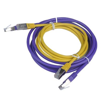Kabel Ethernet RJ45 3 Ftp Cat6 Kabel Ethernet CAT6 Ethernet dla bezpieczeństwa