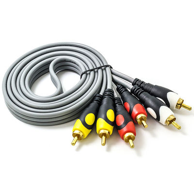 OD 13.5 Multi Bare Copper 3-żyłowy kabel RCA do głośników audio