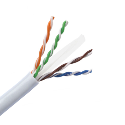 Kategorie wewnętrzne 6 Kabel 0,57 mm Kabel sieciowy LAN z litej miedzi 23AWG