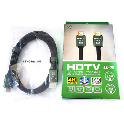 2.0V 2160P 3D HD HDMI Przewód do projektora LCD TV Kabel 4K