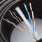 Kabel Cat6 UTP Ethernet Lan Podwójna kurtka PE PVC Odporność na wilgoć